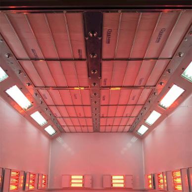 Ūdens motociklu Spray Booth, pamatojoties